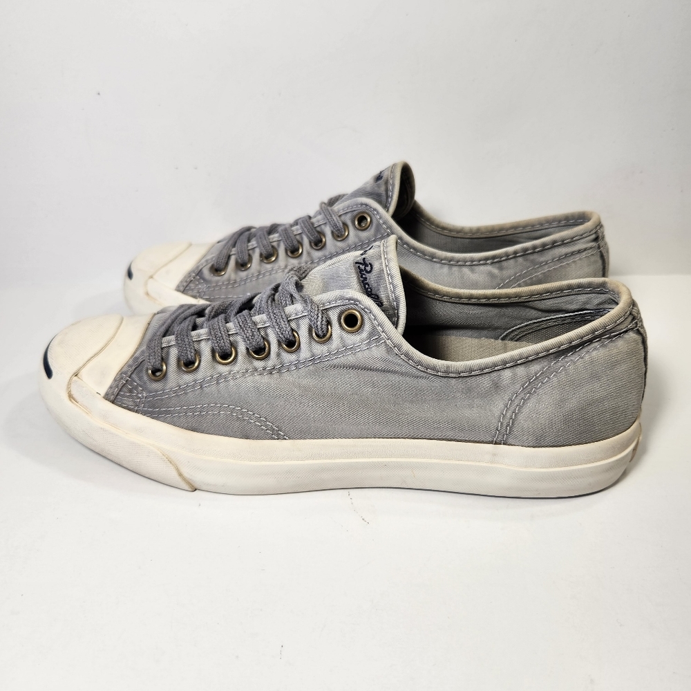 Converse Jack Purcell Washed Ox Sneakers Gray 140135C